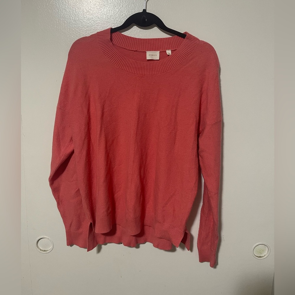 Cyrus sweatshirt coral size L